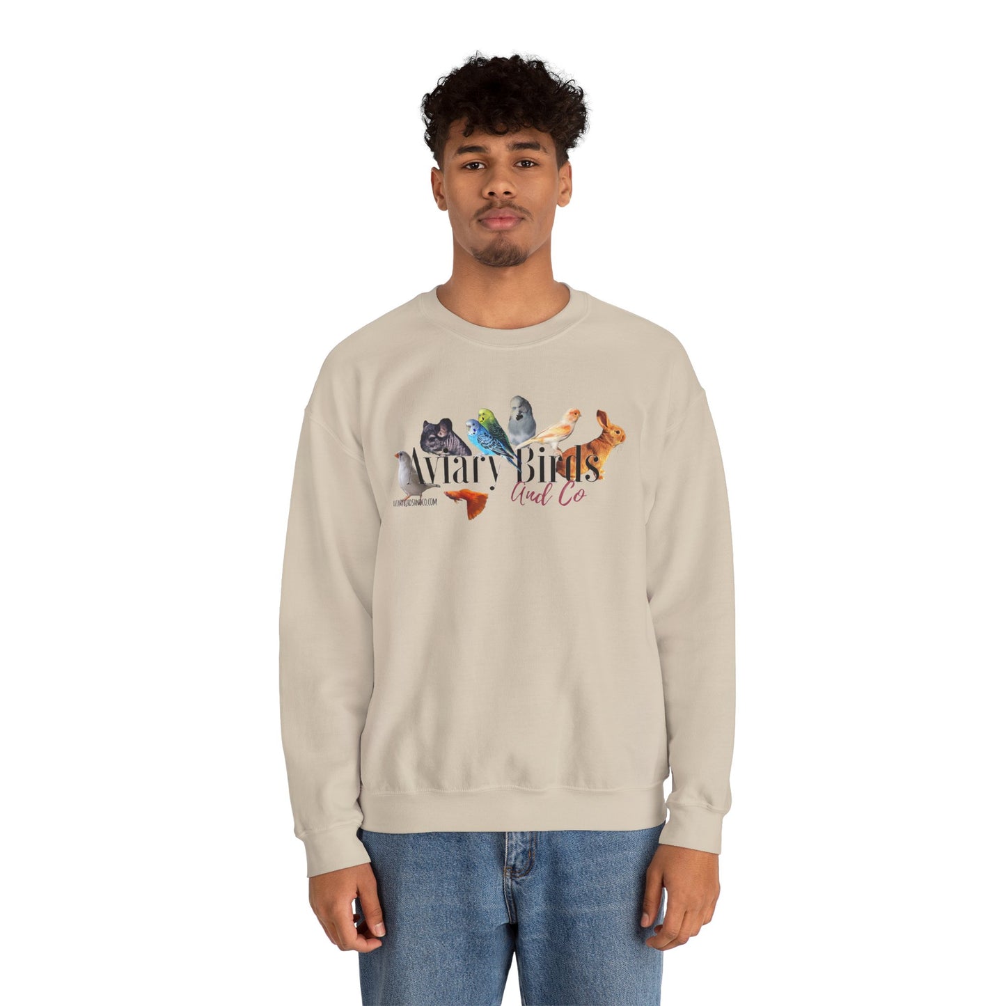AviaryBirdsAndCo Crewneck Sweatshirt - Cozy Unisex Heavy Blend™