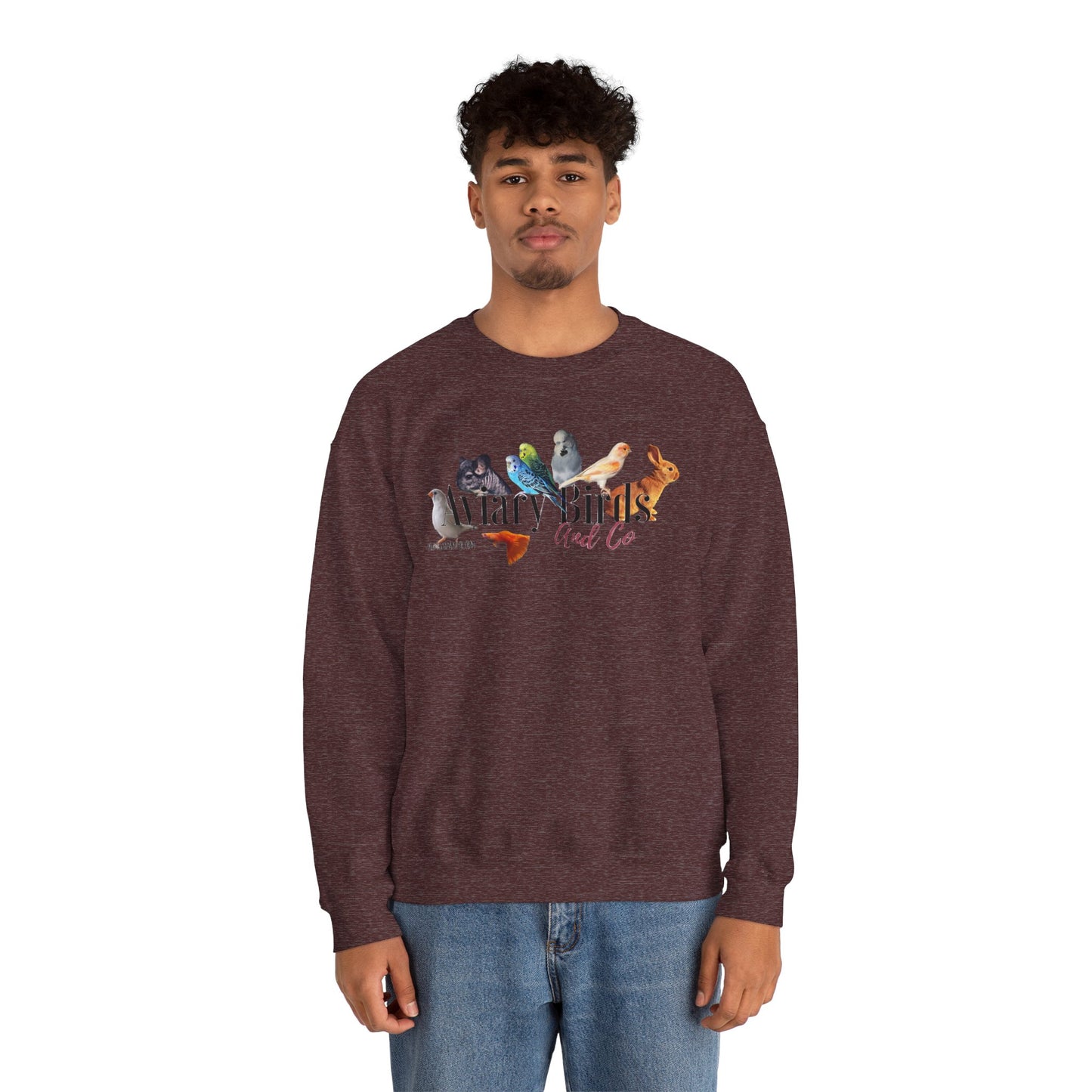 AviaryBirdsAndCo Crewneck Sweatshirt - Cozy Unisex Heavy Blend™