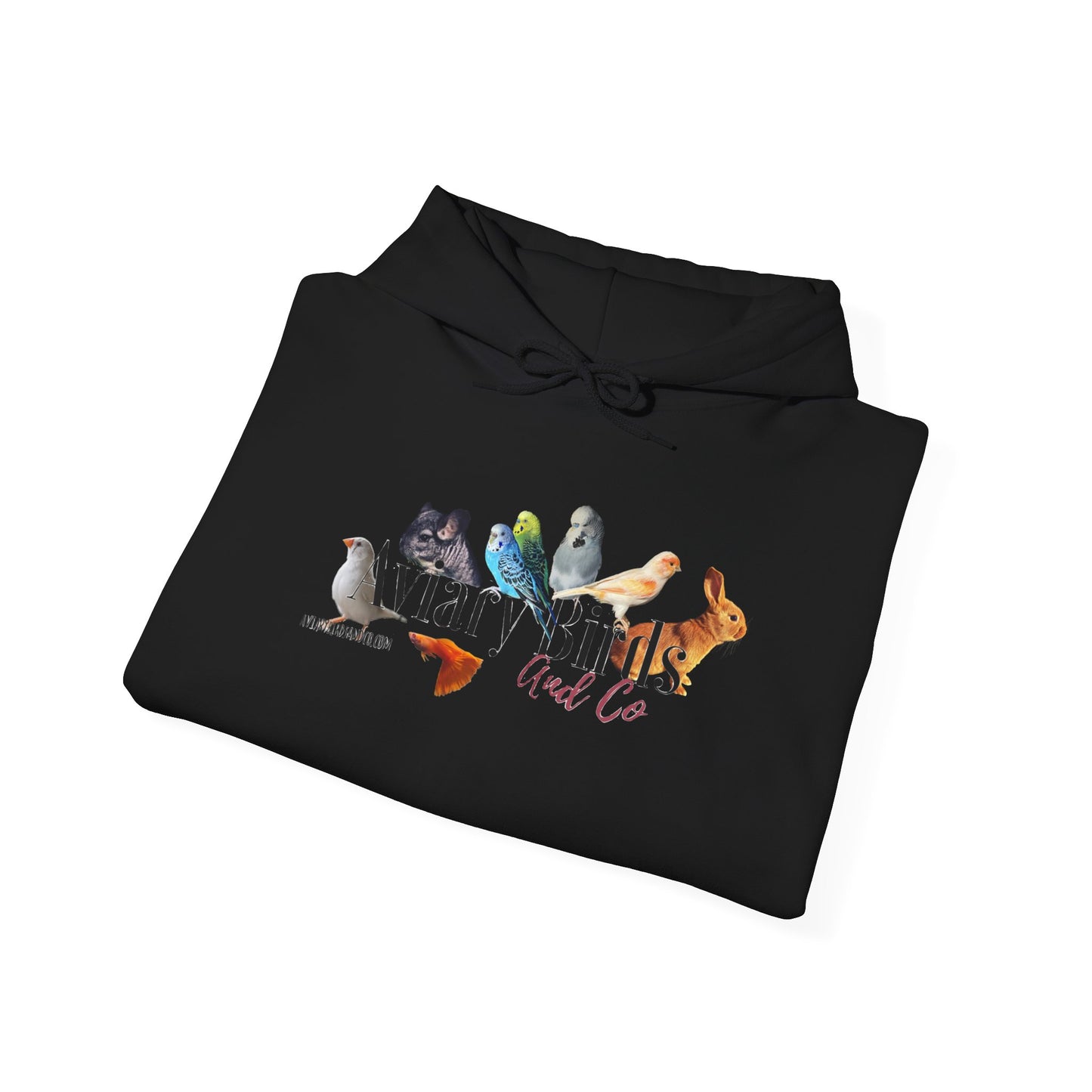 AviaryBirdsAndCo Logo Unisex Heavy Blend™ Hooded Sweatshirt