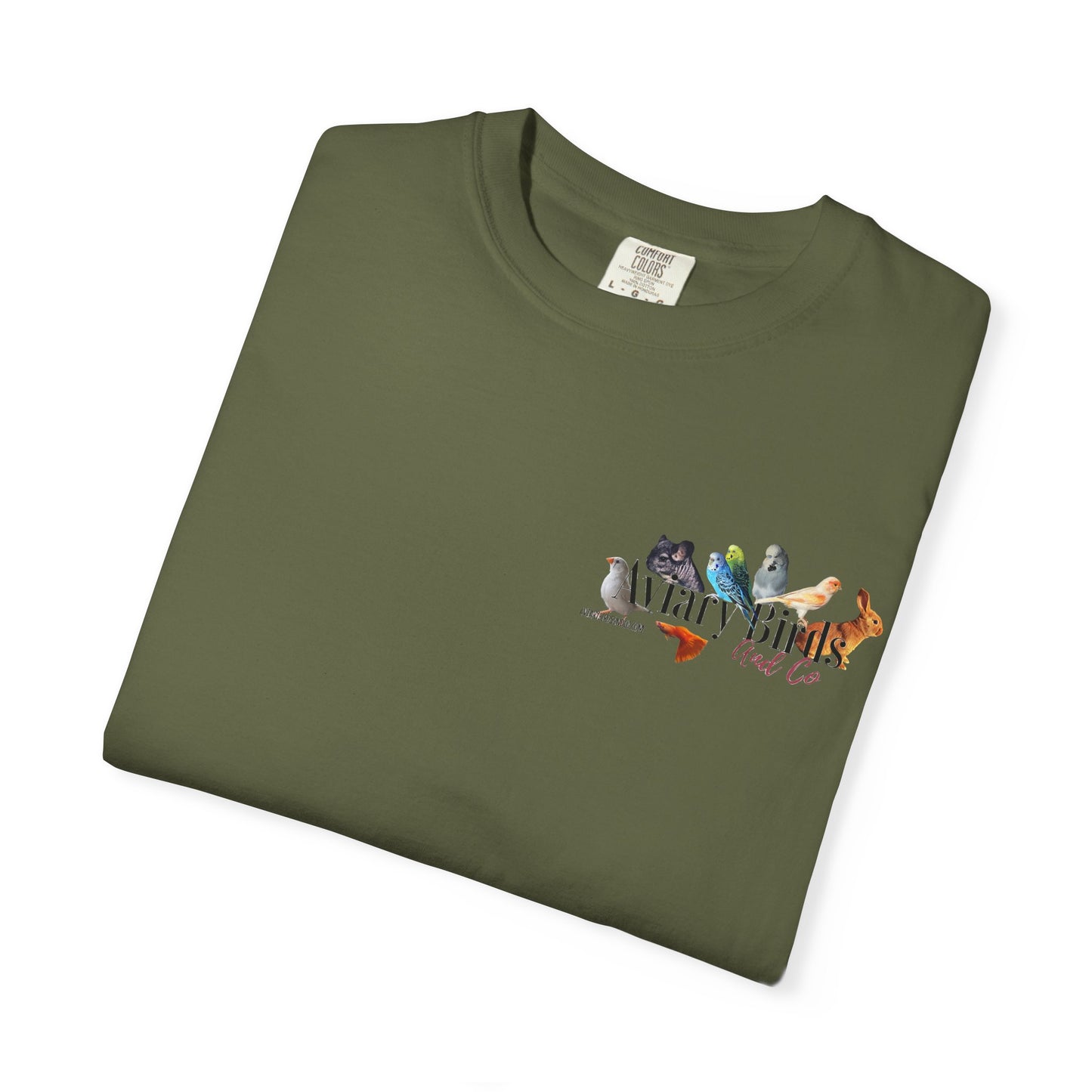 I Like Zebras Unisex Garment-Dyed T-Shirt - Graphic Tee for Zebra Finch Lovers