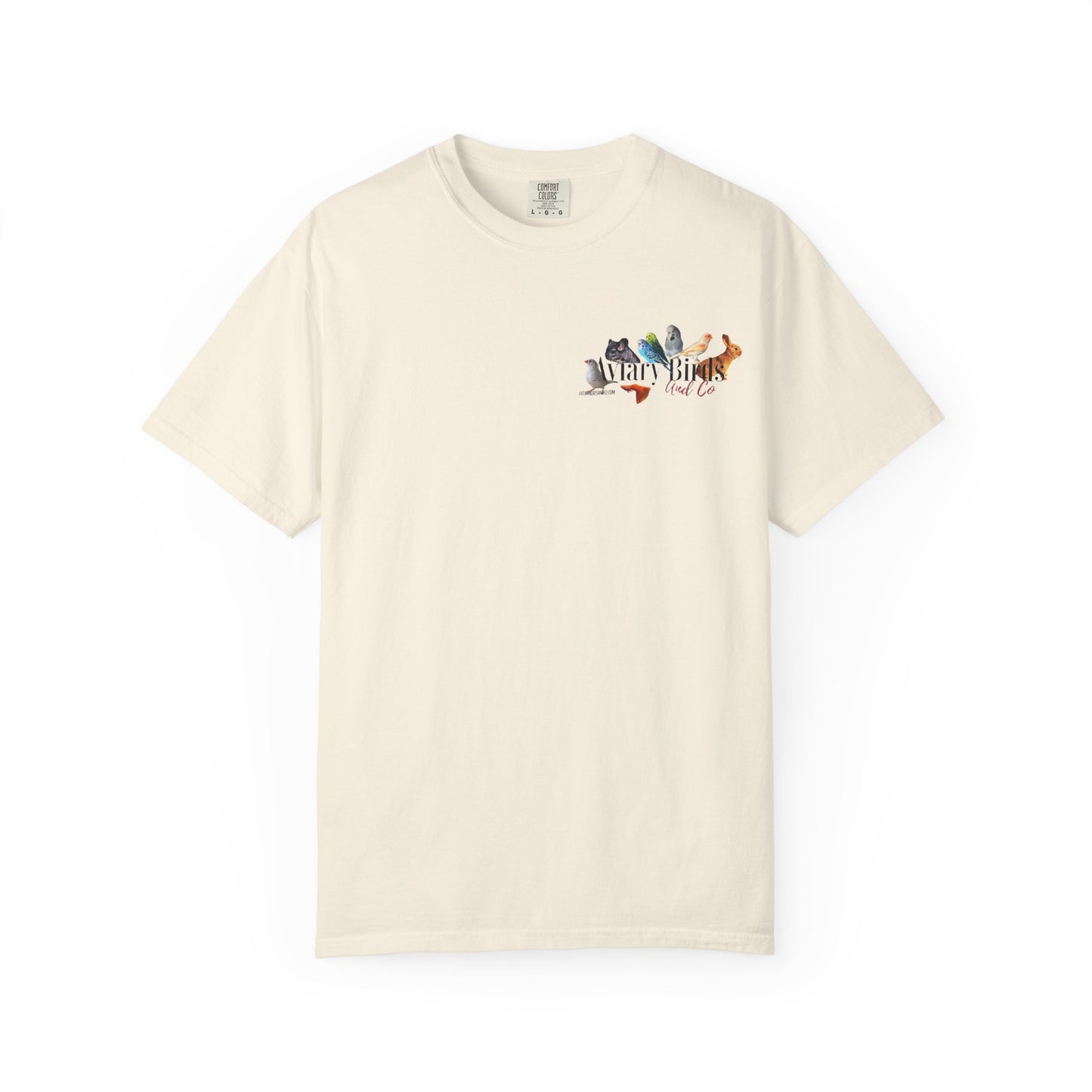 I Like Zebras Unisex Garment-Dyed T-Shirt - Graphic Tee for Zebra Finch Lovers
