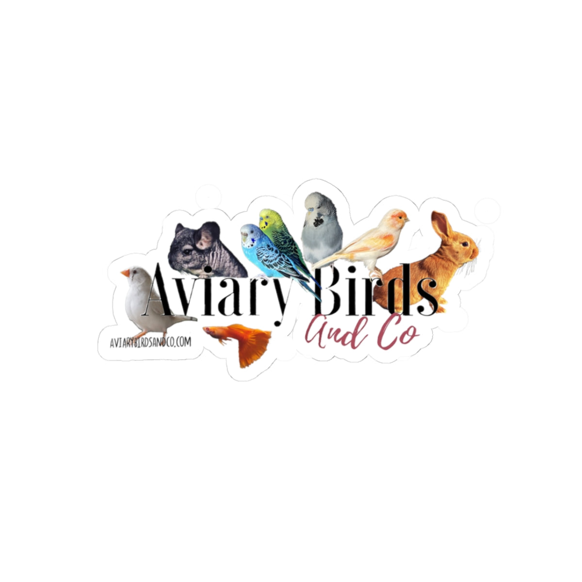 AviaryBirdsAndCo Kiss-Cut Stickers