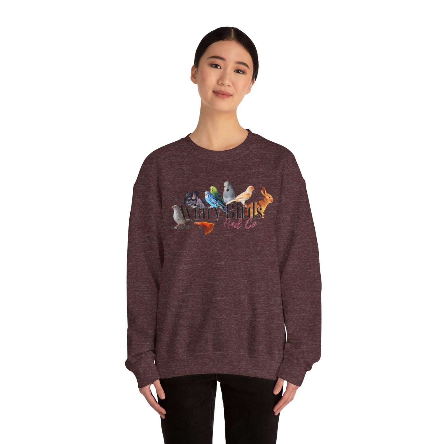 AviaryBirdsAndCo Crewneck Sweatshirt - Cozy Unisex Heavy Blend™