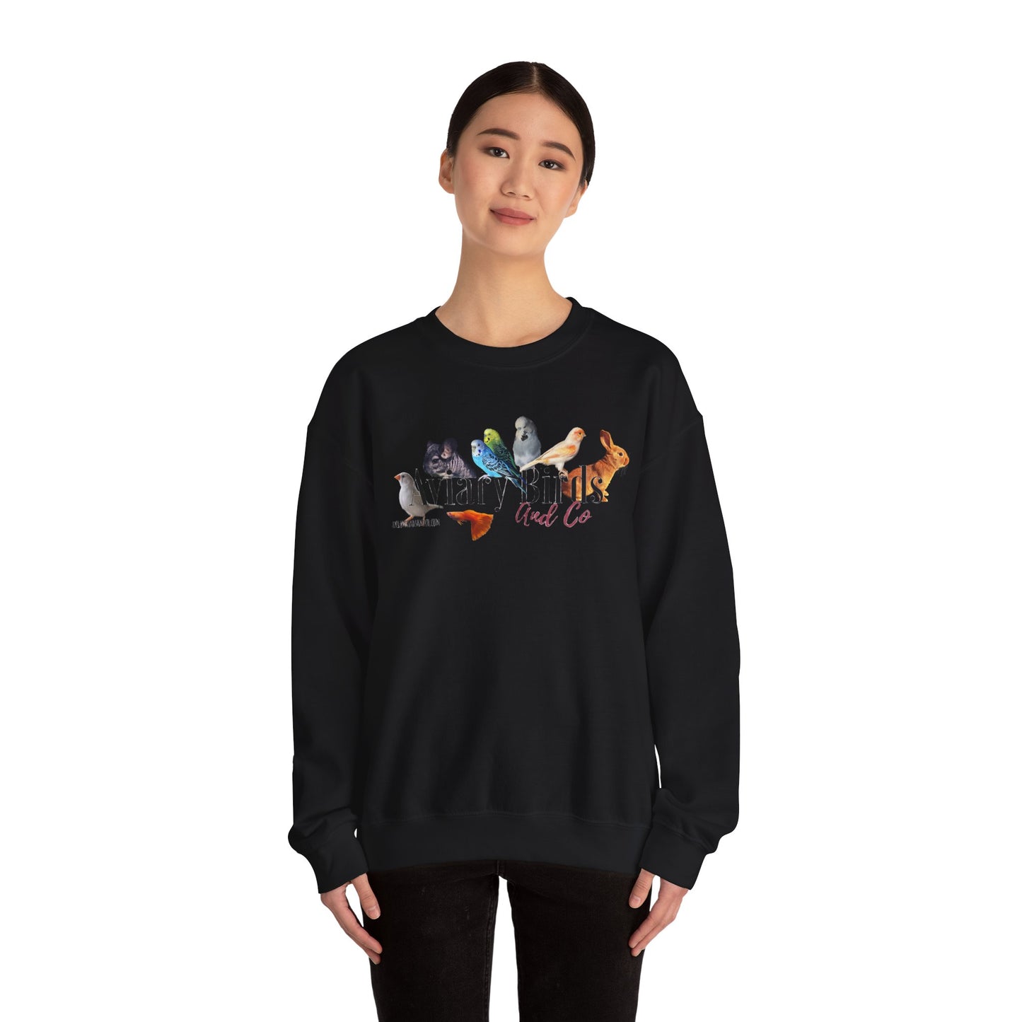 AviaryBirdsAndCo Crewneck Sweatshirt - Cozy Unisex Heavy Blend™