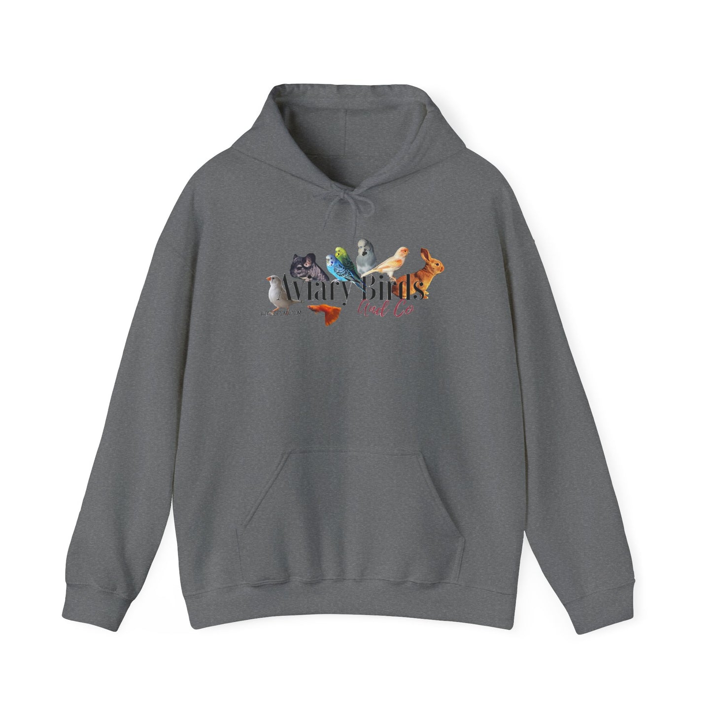 AviaryBirdsAndCo Logo Unisex Heavy Blend™ Hooded Sweatshirt