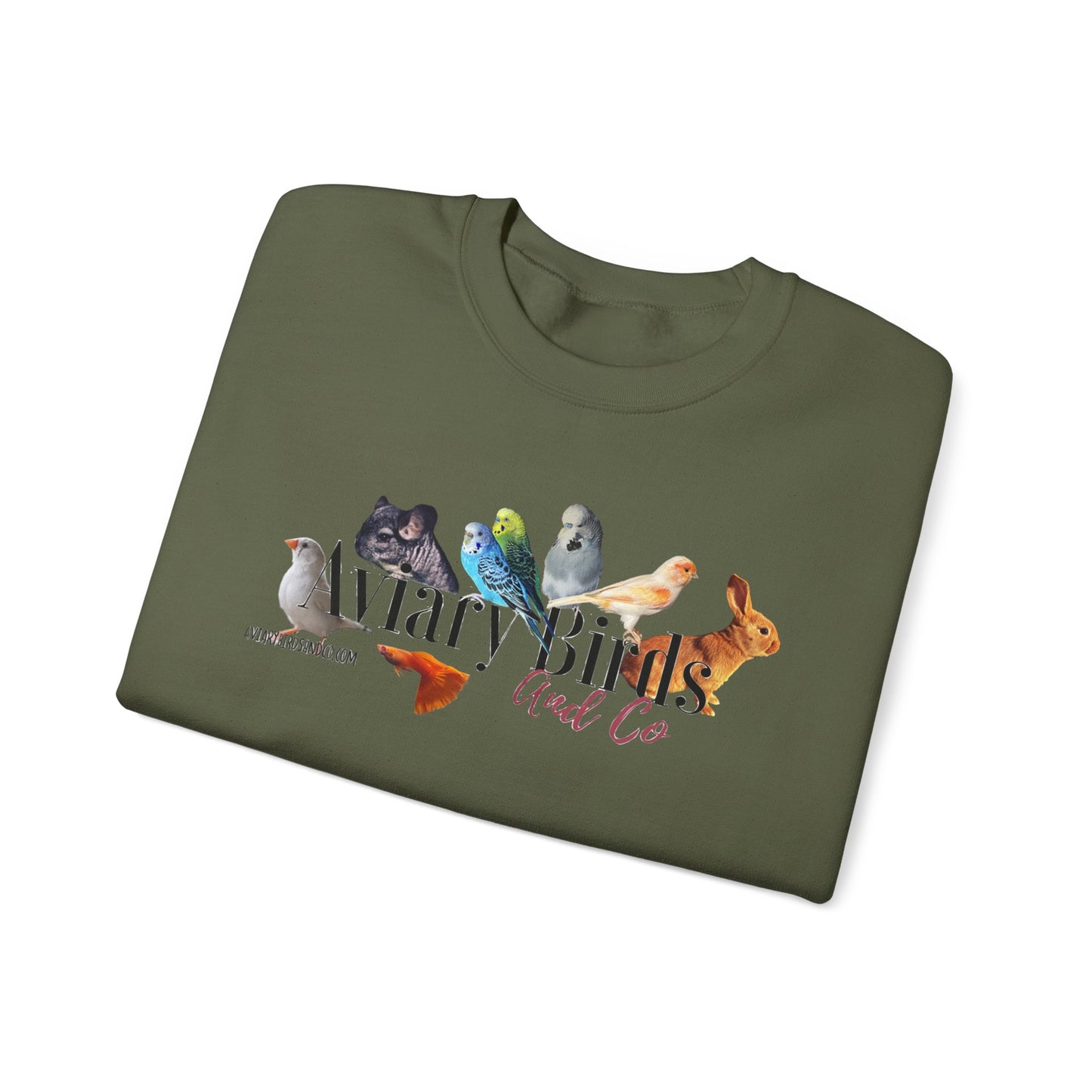 AviaryBirdsAndCo Crewneck Sweatshirt - Cozy Unisex Heavy Blend™