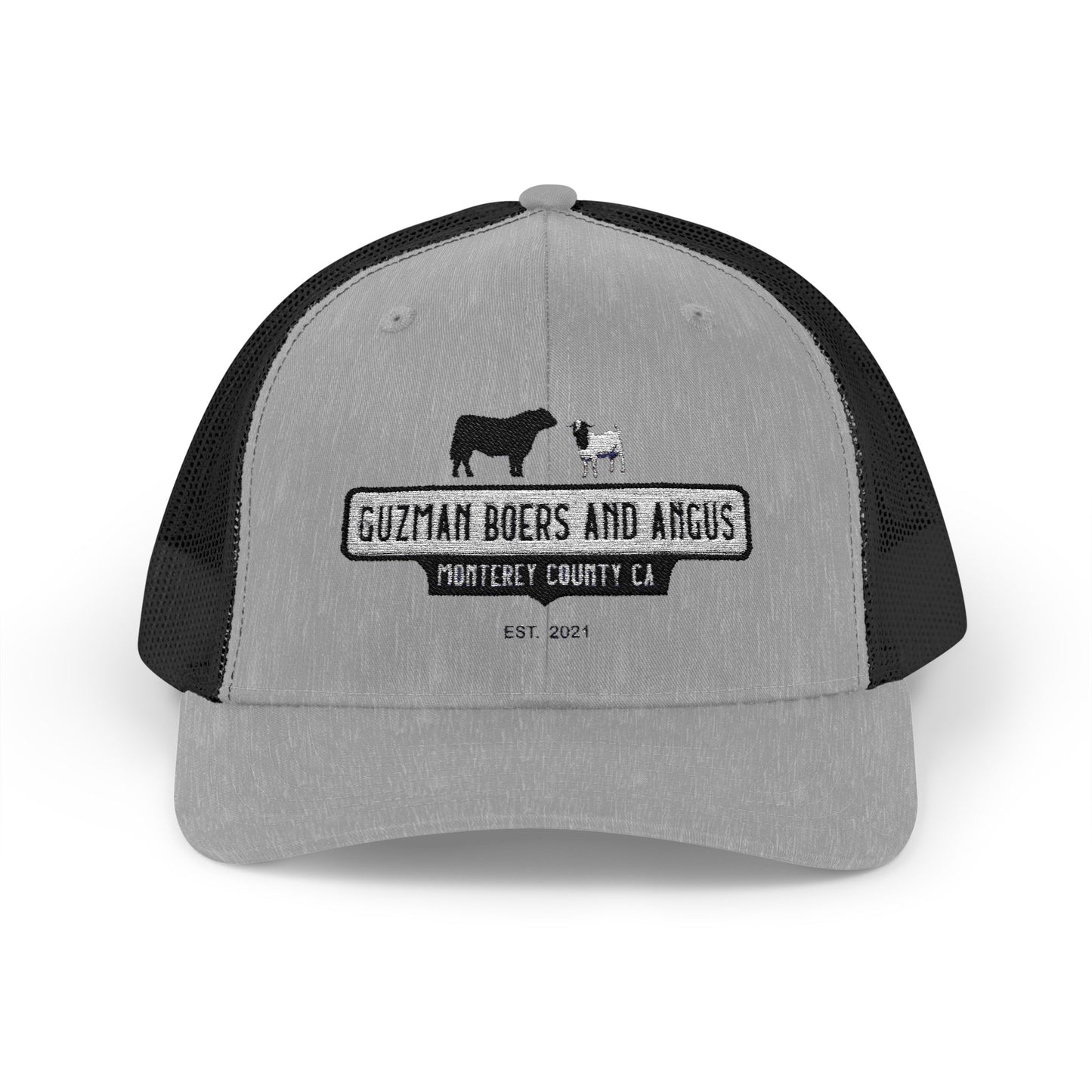 Guzman Boers And Angus Snapback Trucker Cap
