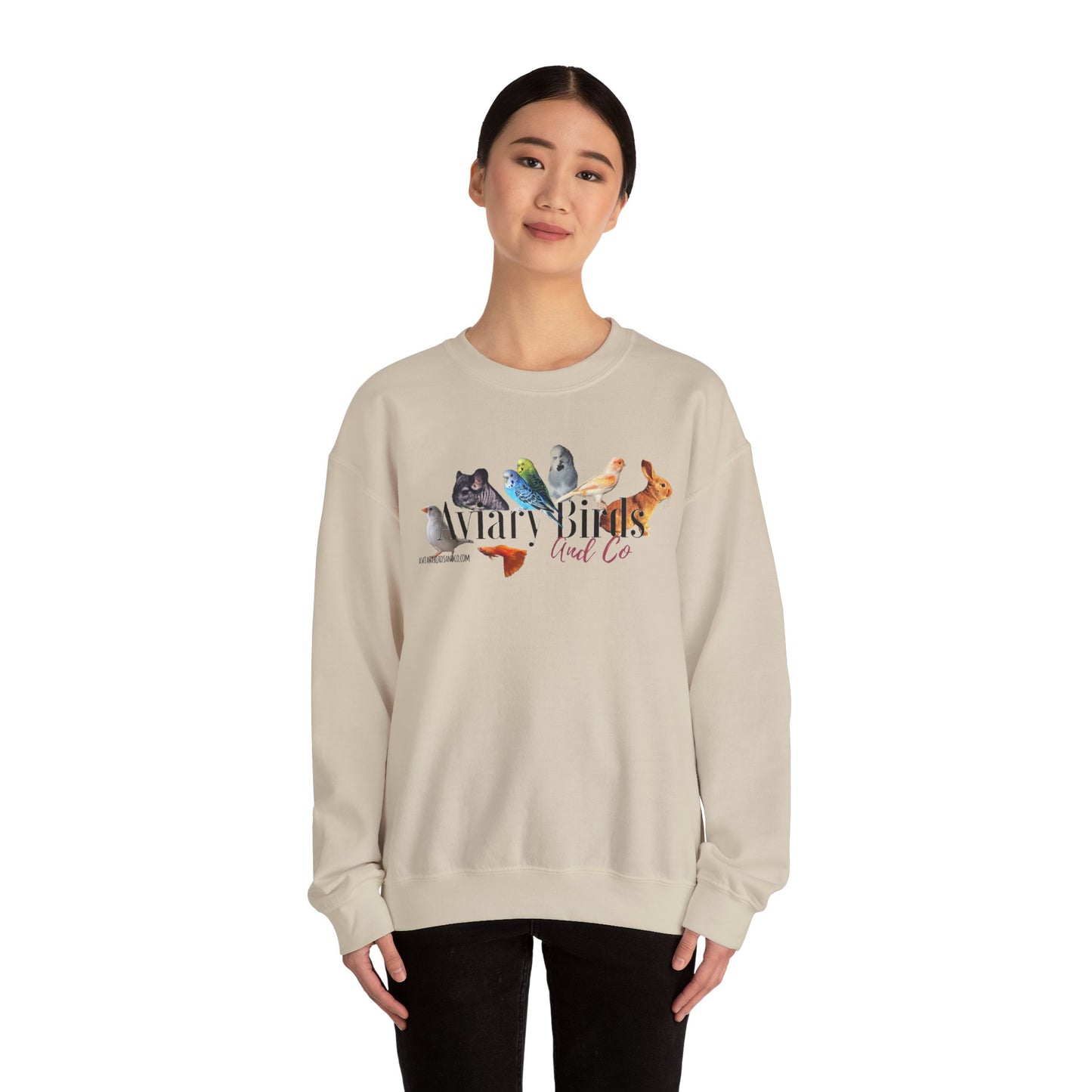 AviaryBirdsAndCo Crewneck Sweatshirt - Cozy Unisex Heavy Blend™