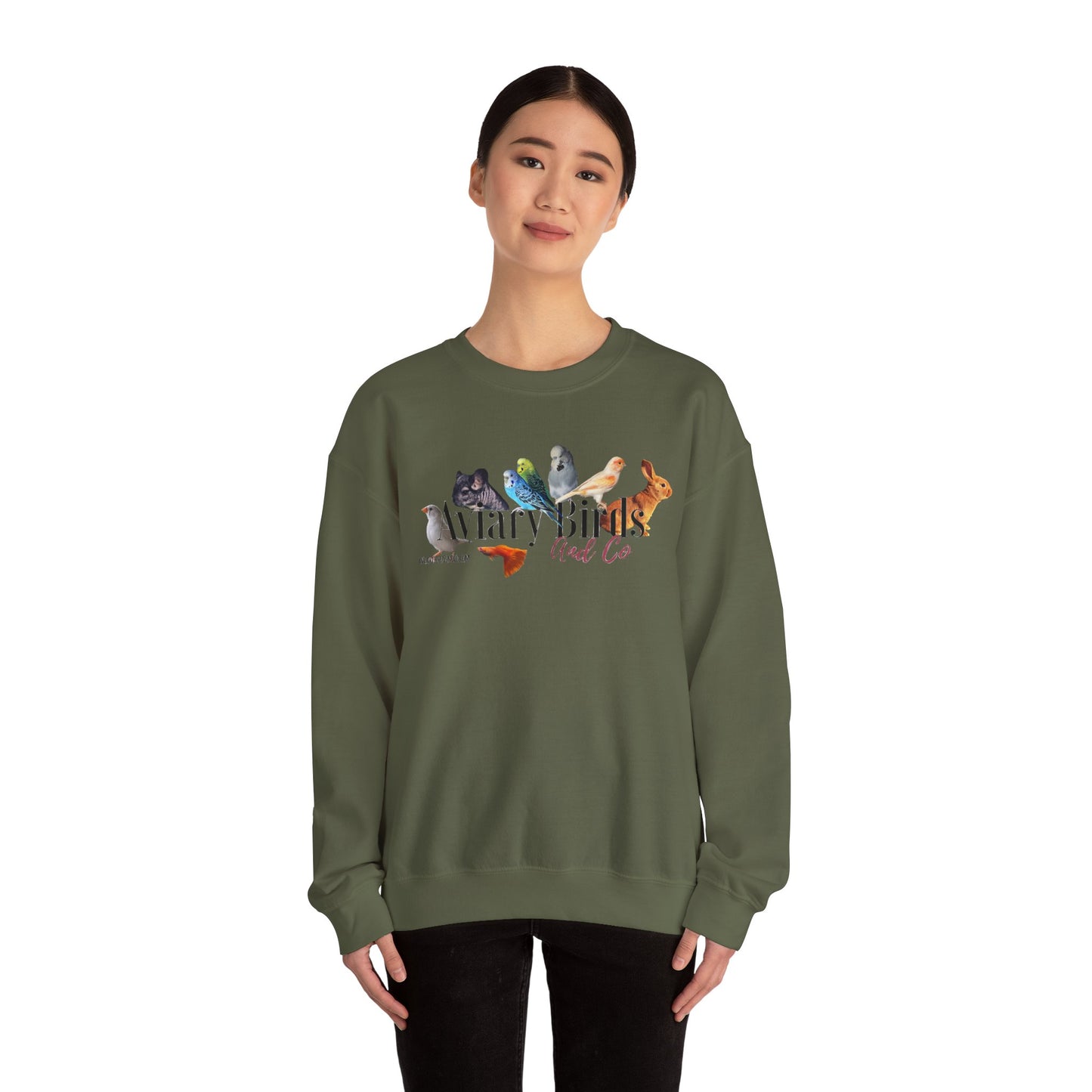 AviaryBirdsAndCo Crewneck Sweatshirt - Cozy Unisex Heavy Blend™