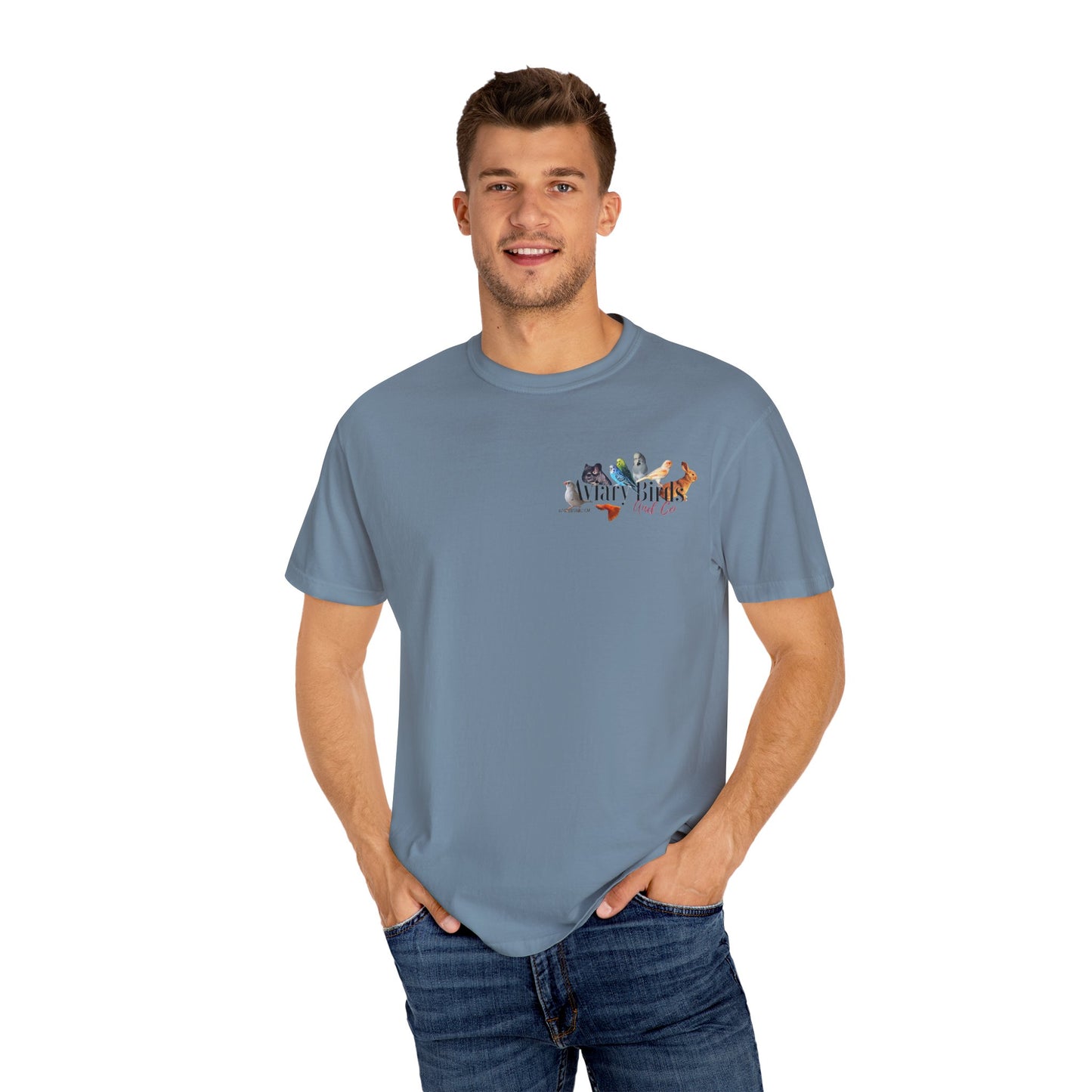Keep on Hopping On Unisex Garment-Dyed T-shirt