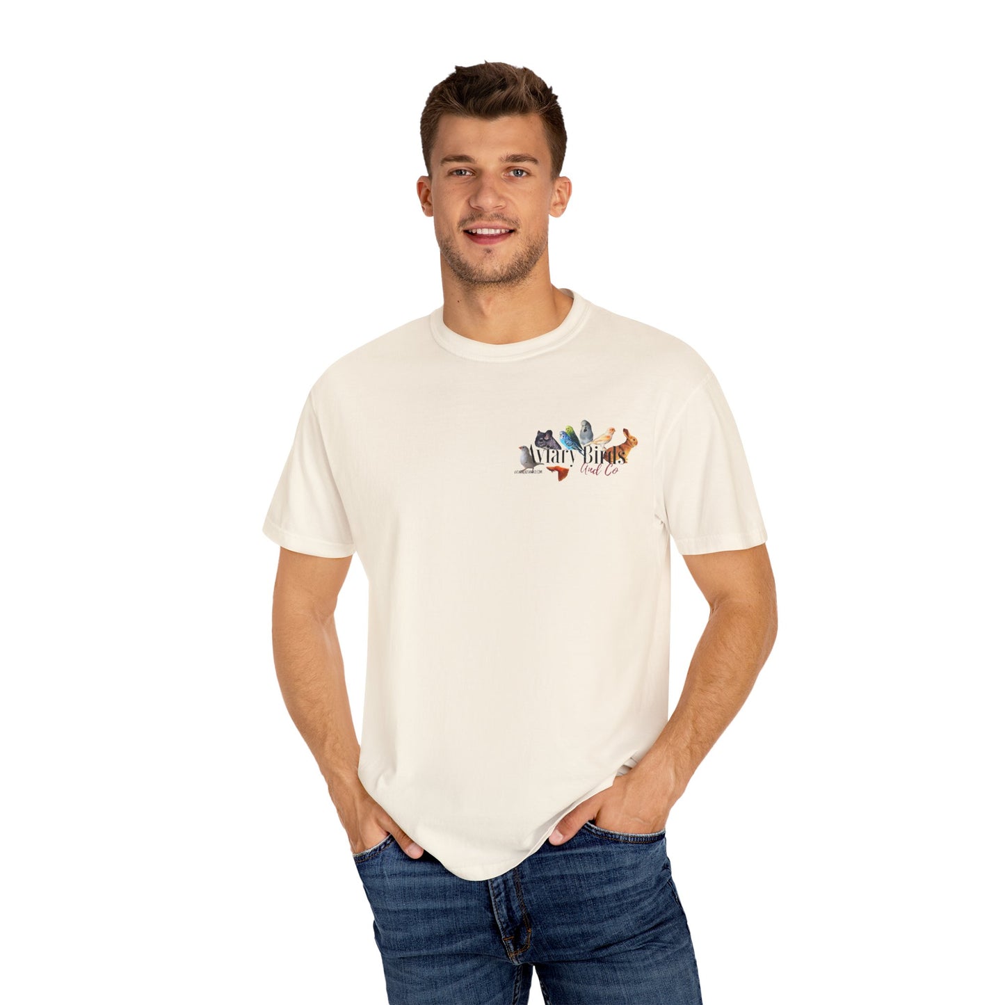 I Like Zebras Unisex Garment-Dyed T-Shirt - Graphic Tee for Zebra Finch Lovers
