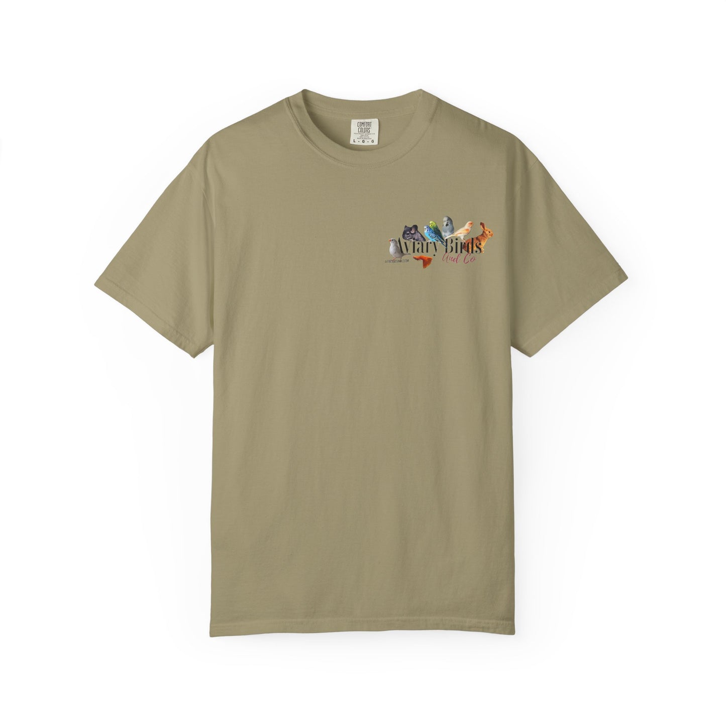 I Like Zebras Unisex Garment-Dyed T-Shirt - Graphic Tee for Zebra Finch Lovers