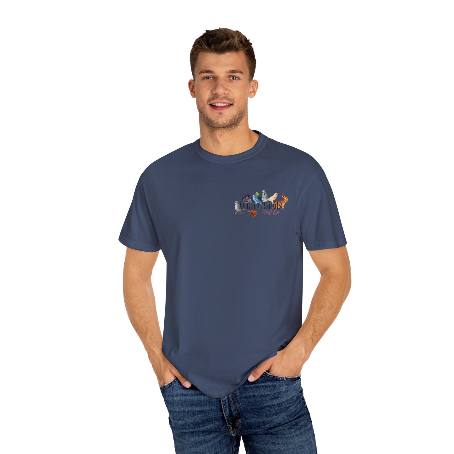 I Like Zebras Unisex Garment-Dyed T-Shirt - Graphic Tee for Zebra Finch Lovers