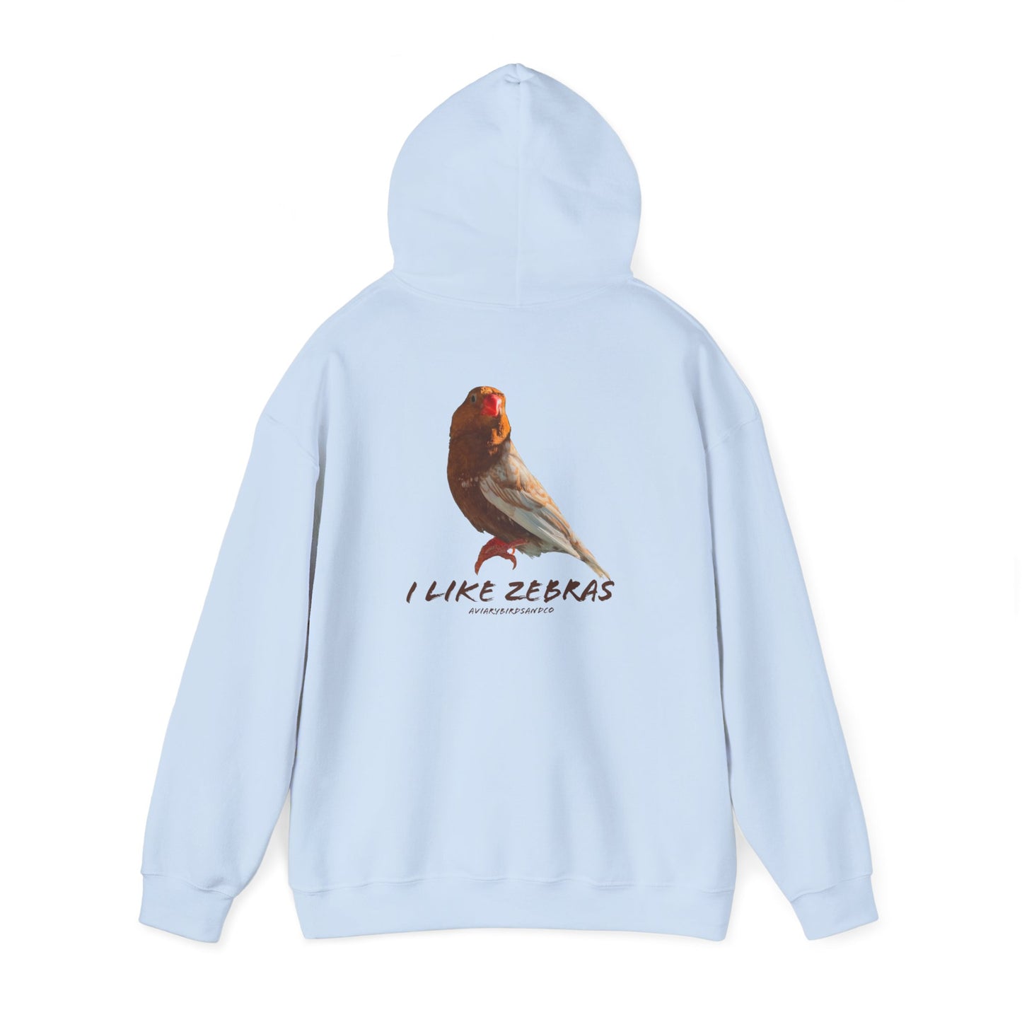 'I Like Zebras' Graphic Hoodie
