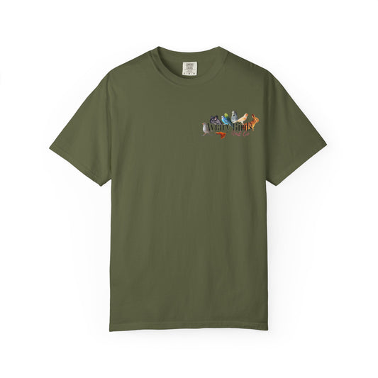 Keep on Hopping On Unisex Garment-Dyed T-shirt