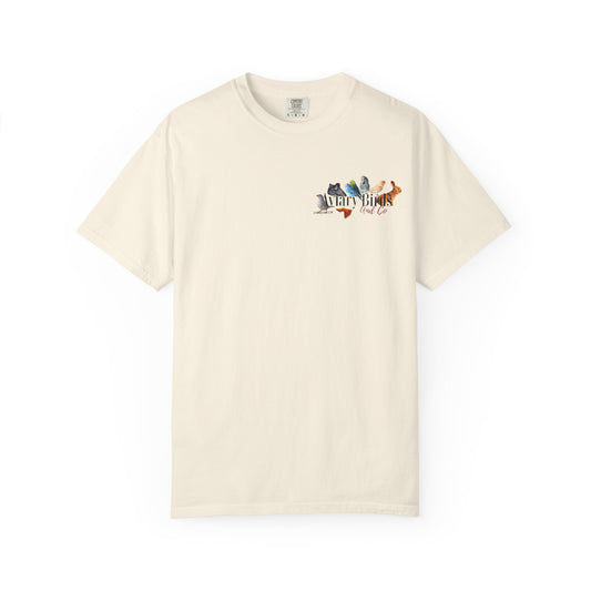 I Like Zebras Unisex Garment-Dyed T-Shirt - Graphic Tee for Zebra Finch Lovers