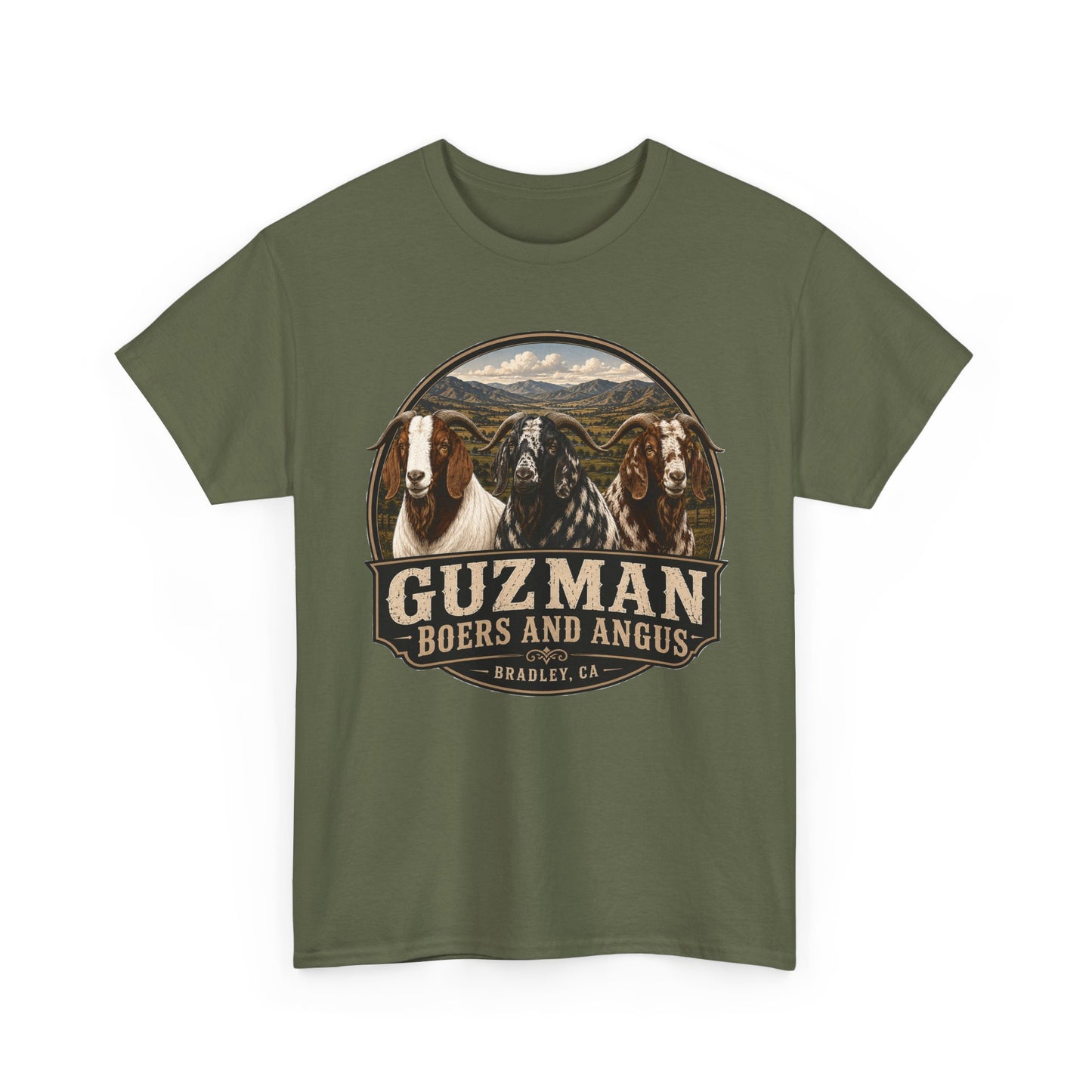 Guzman Boers & Angus Tri  Boer T-shirt