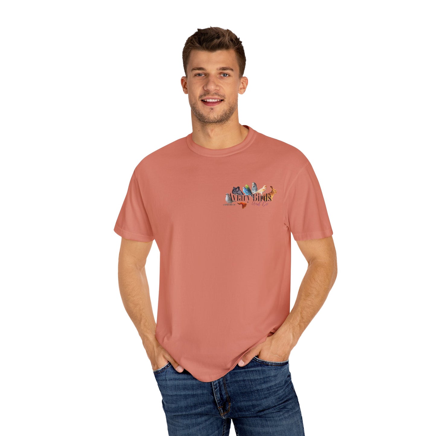 I Like Zebras Unisex Garment-Dyed T-Shirt - Graphic Tee for Zebra Finch Lovers