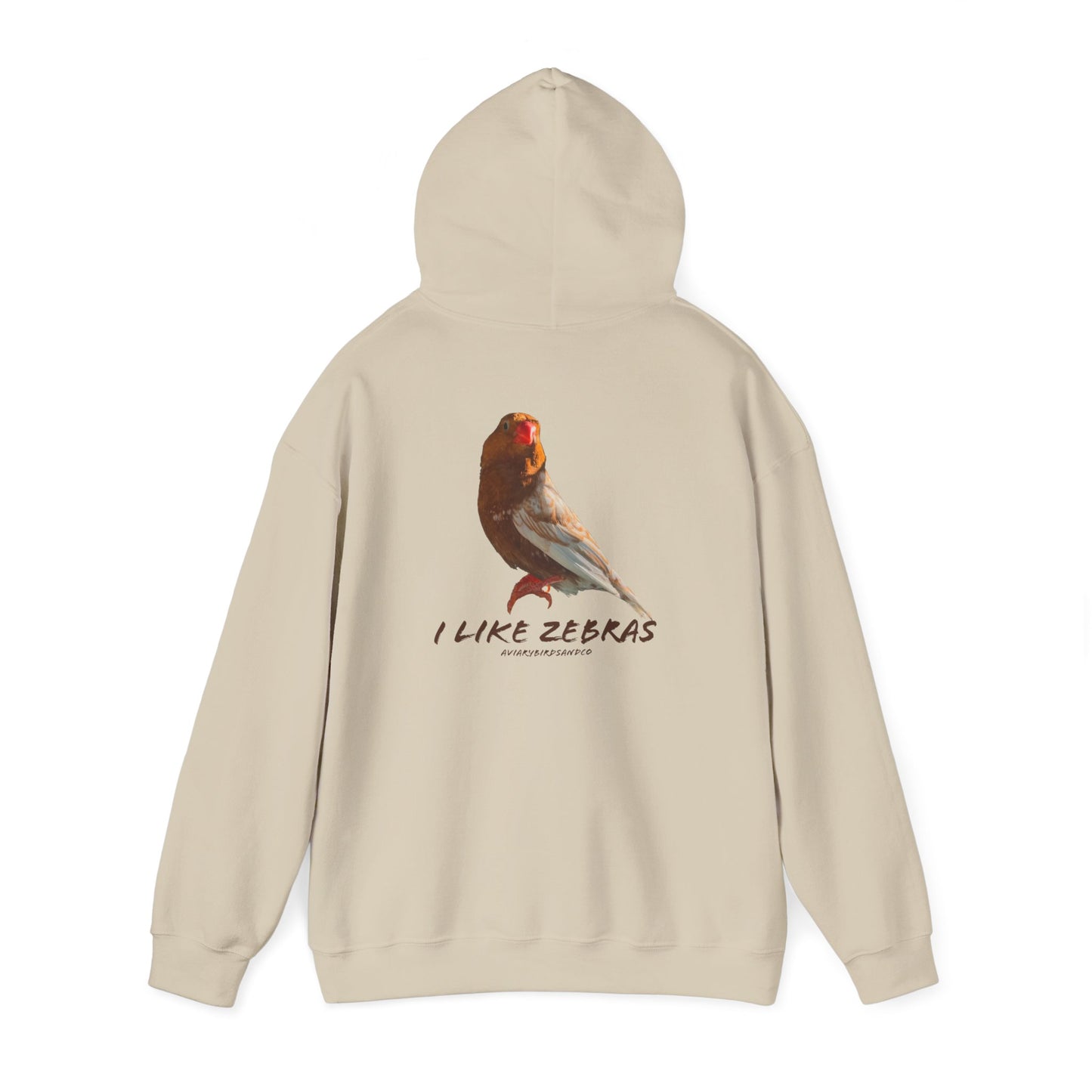 'I Like Zebras' Graphic Hoodie