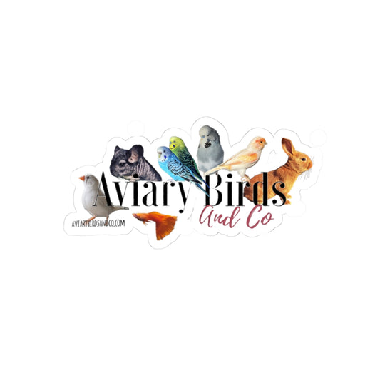 AviaryBirdsAndCo Kiss-Cut Stickers