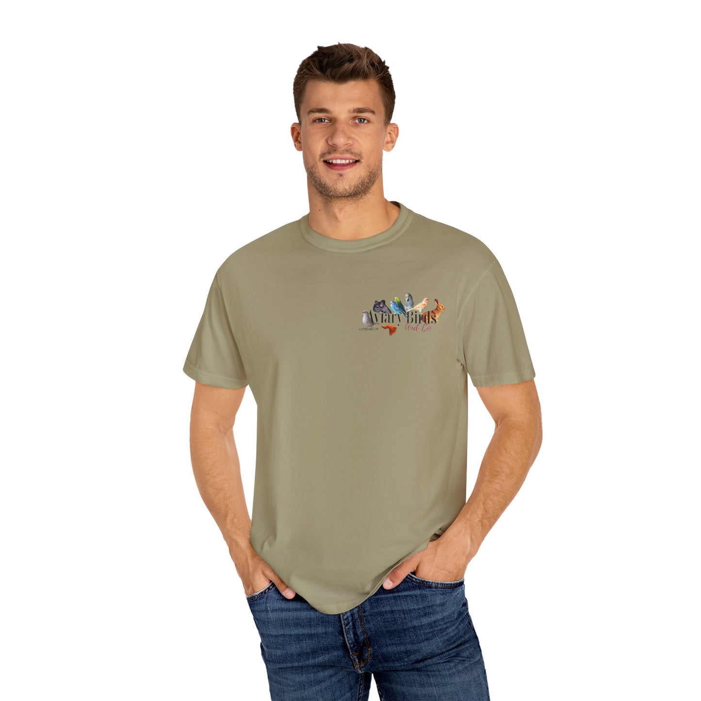 I Like Zebras Unisex Garment-Dyed T-Shirt - Graphic Tee for Zebra Finch Lovers