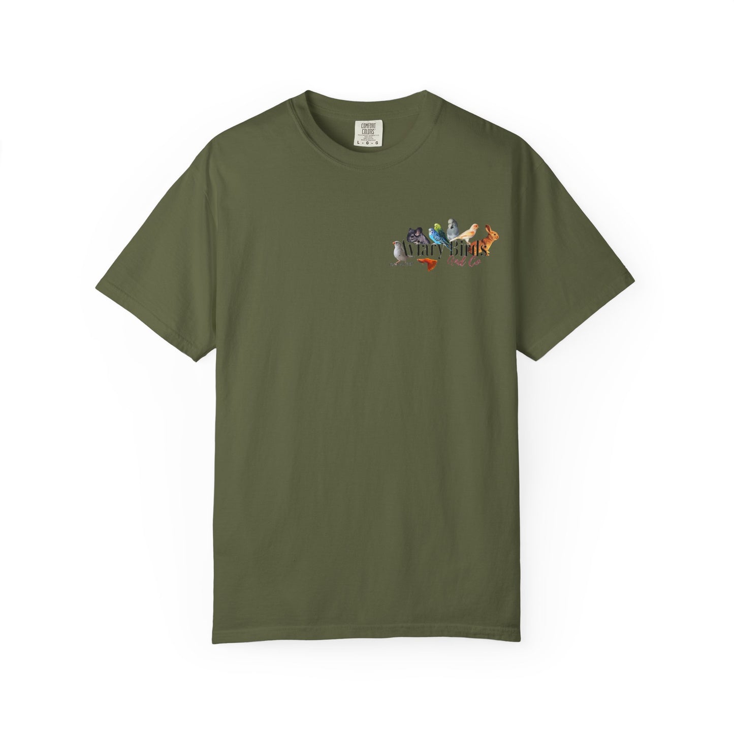 I Like Zebras Unisex Garment-Dyed T-Shirt - Graphic Tee for Zebra Finch Lovers