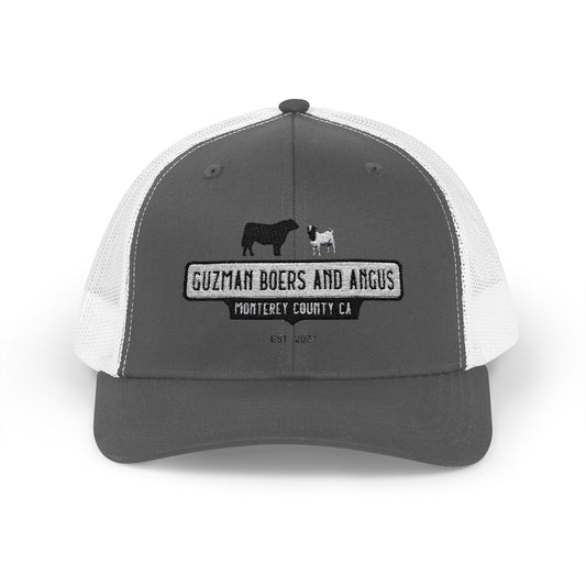 Guzman Boers And Angus Snapback Trucker Cap