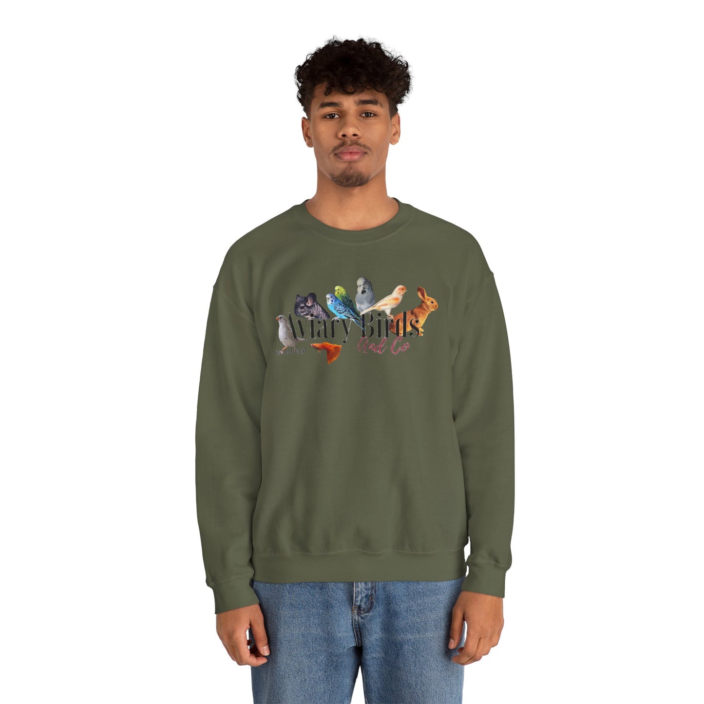 AviaryBirdsAndCo Crewneck Sweatshirt - Cozy Unisex Heavy Blend™
