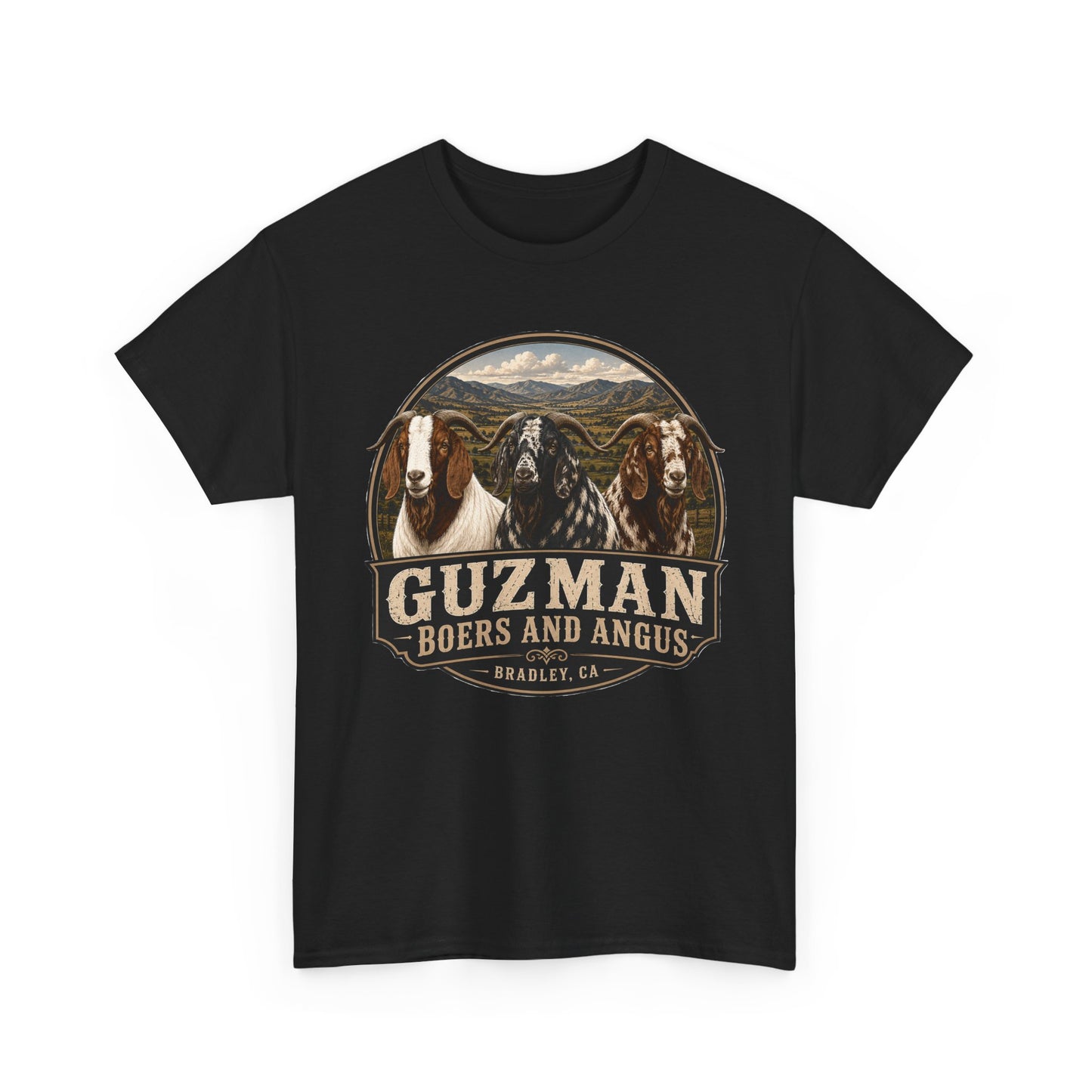 Guzman Boers & Angus Tri  Boer T-shirt