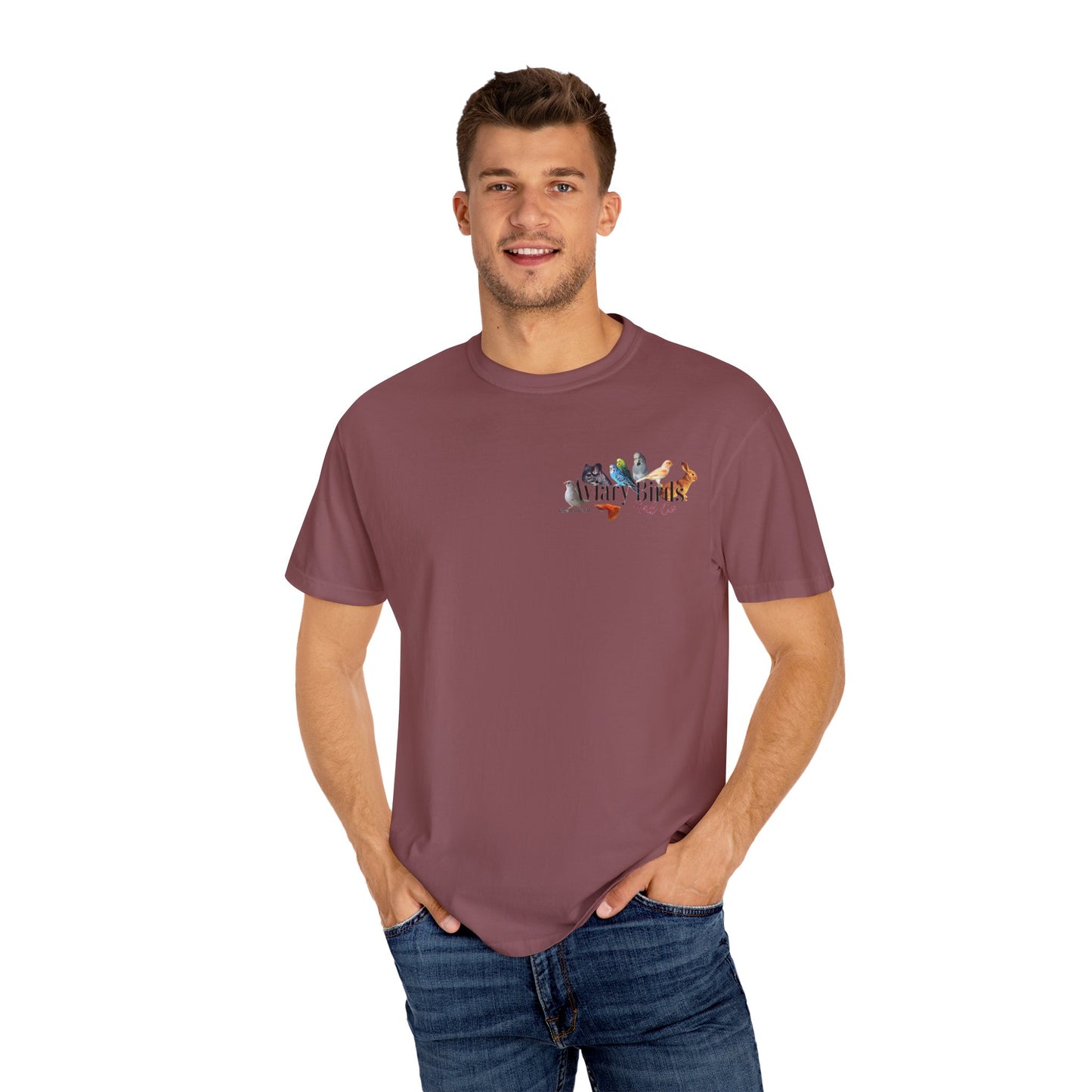 Keep on Hopping On Unisex Garment-Dyed T-shirt
